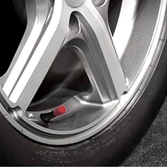 5for$10 Black Honda Tire Stem Valve Caps Car And Tire Accessories NWT - Picture 2 of 4